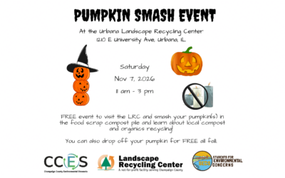 Pumpkin Smash Event Saturday, November 7, 2026