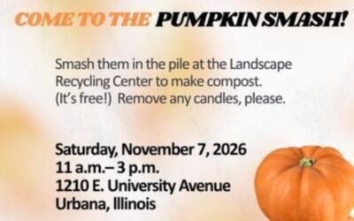 Pumpkin Smash Event Saturday, November 7, 2026