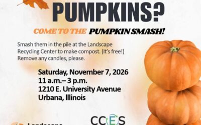Pumpkin Smash Event Saturday, November 7, 2026