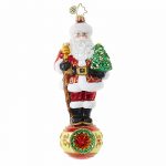 Balancing Ball Santa