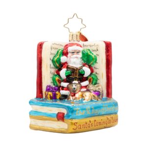 Santas Book Nook Gem