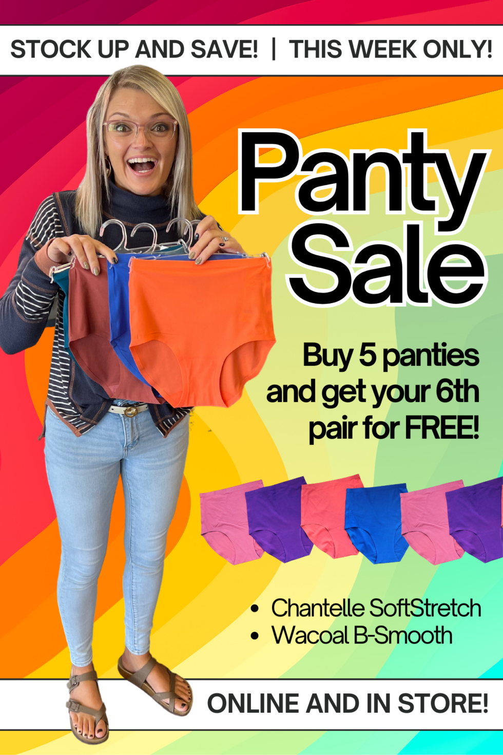 Panty sale confidentially yours