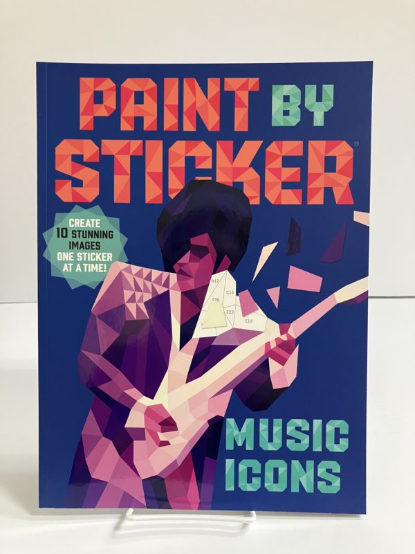 Paint By Sticker Music Icons