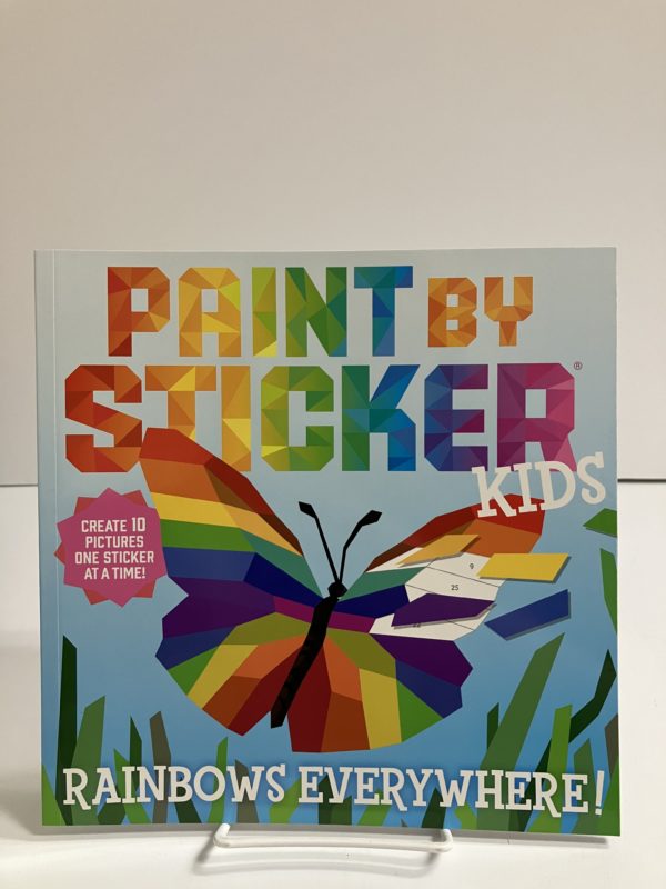 Paint by Sticker Kids Rainbows Everywhere