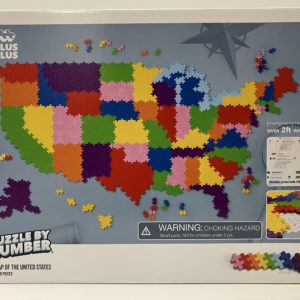 Puzzle by Number 1400pc Map of the USA