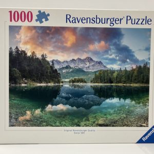Zugspitze at the Eibsee, Germany 1000pc