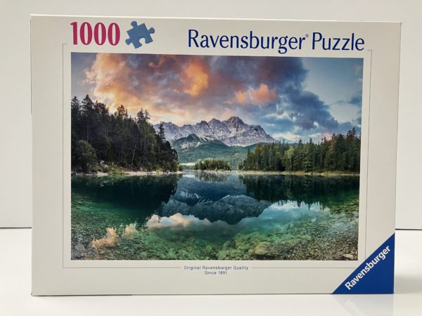 Zugspitze at the Eibsee, Germany 1000pc