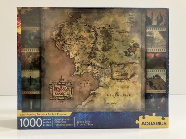 Lord of the Rings Map 1000pc