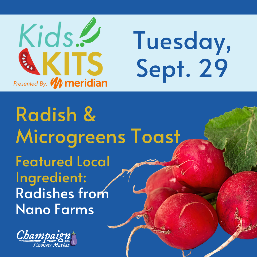 Kids Kits Radish & Microgreens Toast